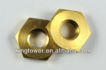 custom chinese brass black plated/castle/hex/spiked/floating/decorative nut