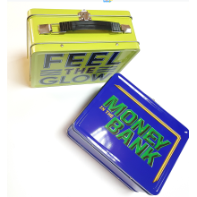 Tin Portable Lunch Box of Custom