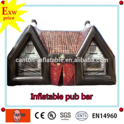 2017 new product guangzhou inflatable pub,inflatable pub tent,inflatable irish pub for sale