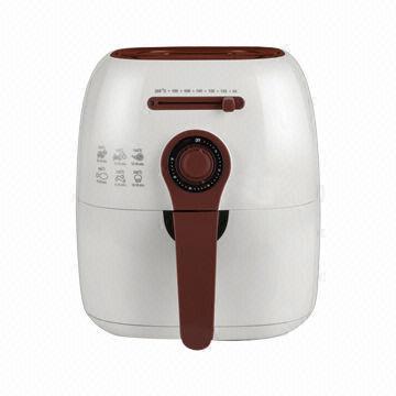Air Fryer with 2.2L Capacity and BBQ Grill, Supports Fryer Function