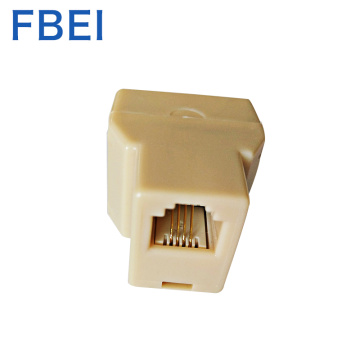 RJ11 6P4C Adapter Telepon