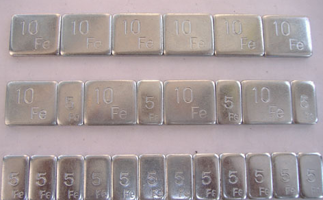 Βαρών τροχών Wheel Weights