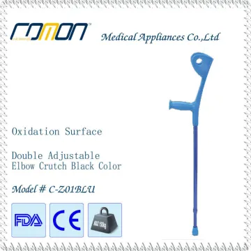 Open Cuff Crutch with Blue Color