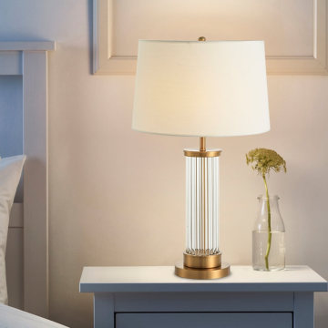 Glass Table Lamp Luxury Deco style Glass Stick Body Table Lamp Manufactory