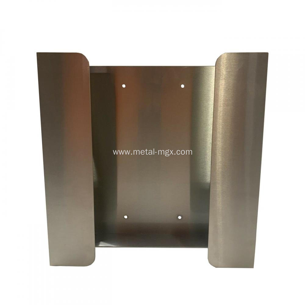 High Quality Silver Stainless Steel Triple Glove Dispenser
