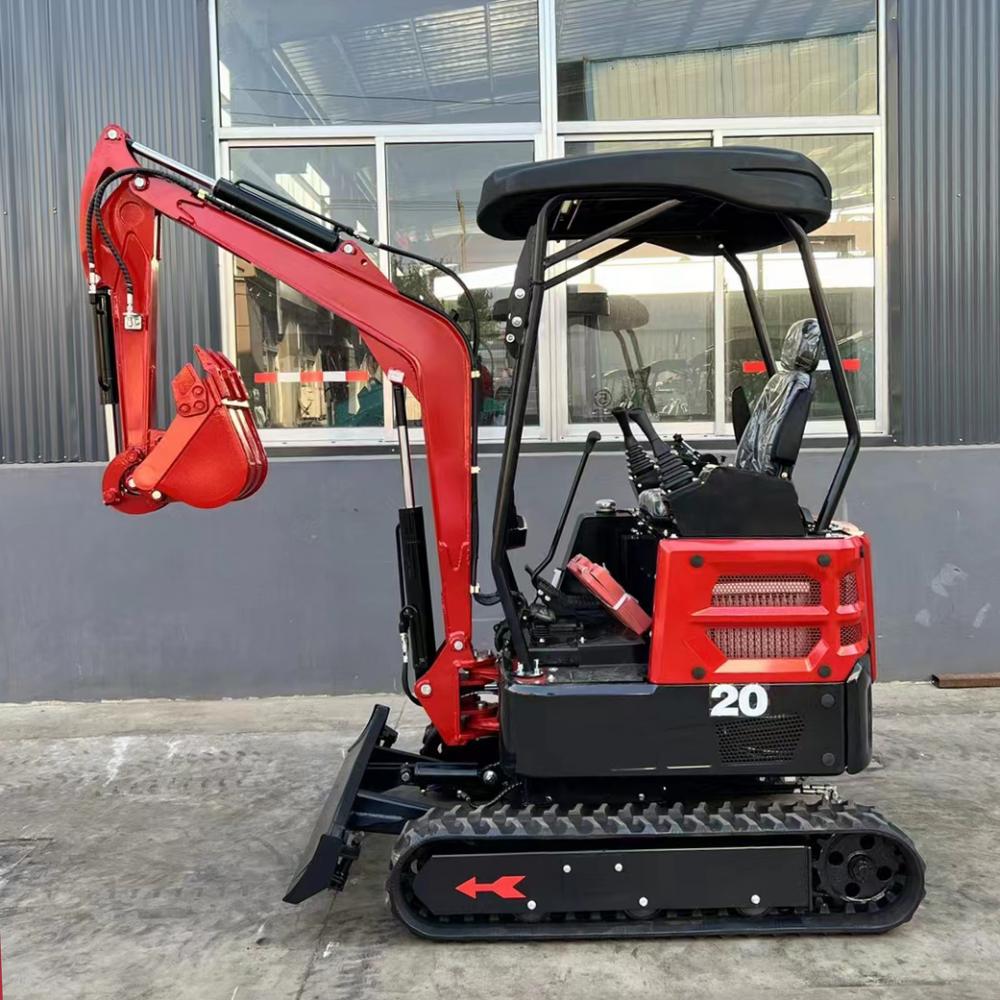 2 toneladas de rastreadores pequeños mini excavador