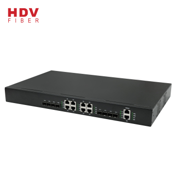 Hot Sell Mini 20km GE PON EPON OLT with 4*10G SFP+ Uplink Ports