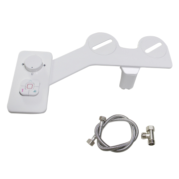 Simple Slim Dual Nozzle Self-Cleaning Brass Bidet Attachment