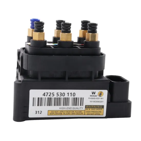 Rolls-Royce Phantom 4725 530 110 Air Suspension Compressor Pump Block Valve 4725530110