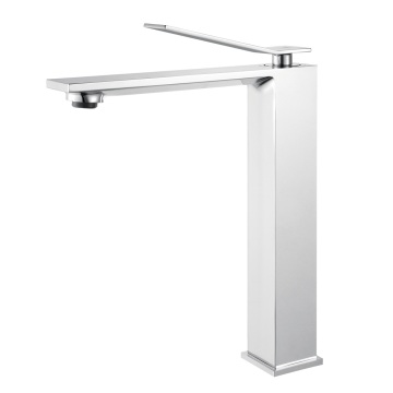 Contemporary Hot And Cold Tall Basin Faucet
