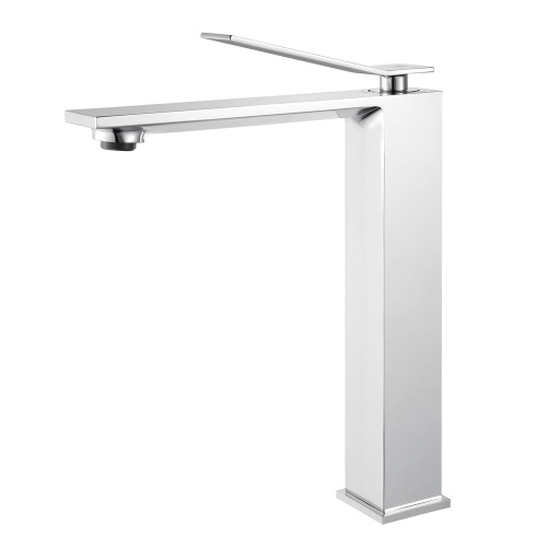 Contemporary Hot And Cold Tall Basin Faucet