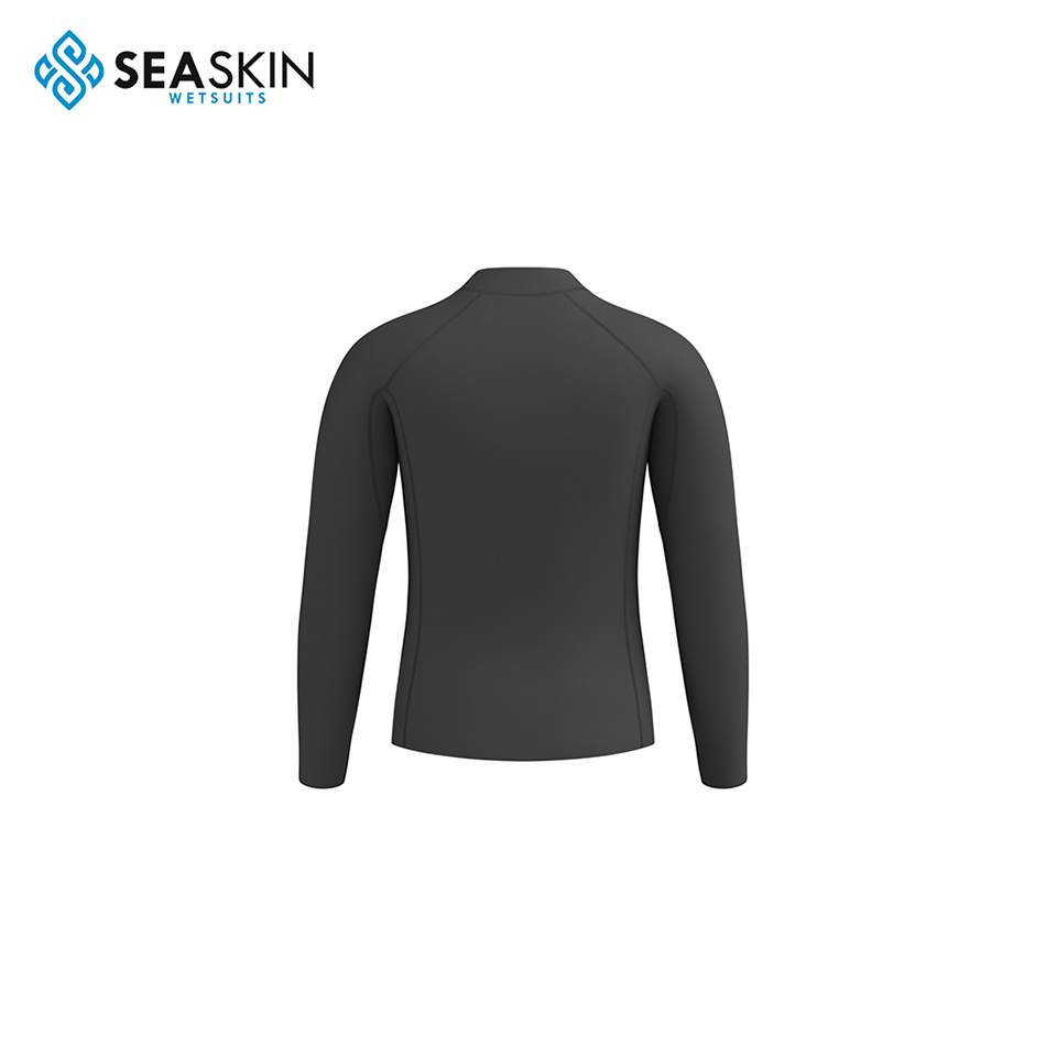 Roupa de neoprene de jaqueta masculina de mar Seaskin para mergulho para mergulho