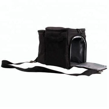 Portable Gym Insulated Lunch Cooler Bag 3 Compartment