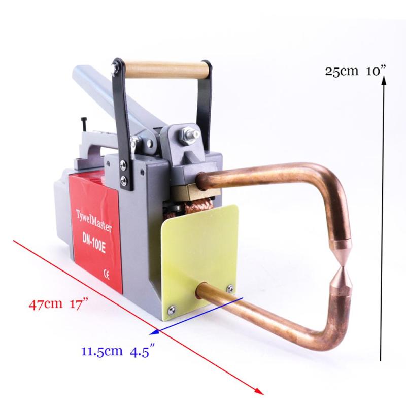 Resistance Spot Welding Machine 230V/110V Welding Thickness 1.5+1.5mm Steel Plat CE Portable Spot Welder