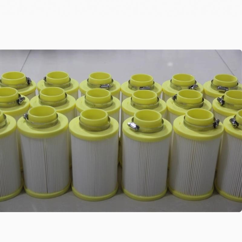 Vacuum loader dust filter cartridge pneumatic loader suction machine quick release respirator polyester non-woven cartridge (4)