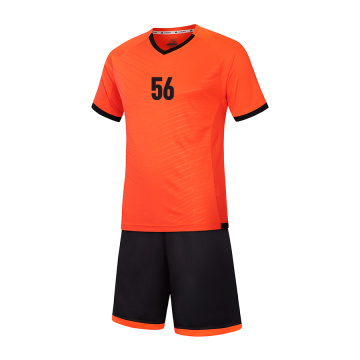 قمصان كرة القدم مخصصة الخامس الرقبة للرجال الاطفال