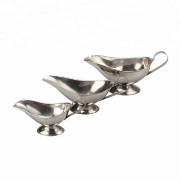 Hot Selling Stainless Steel Gravy Boat Juice