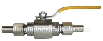 FDG11Ball valve for the measure pipe line