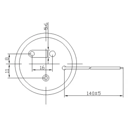 High quality 48.5mm professional carter alarm