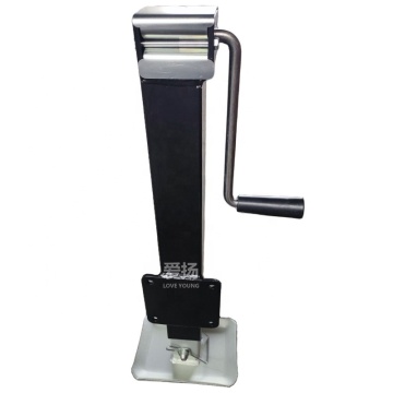 Heavy Duty Side Drop Leg Leg Square Trailer Jack berdiri 7000 lb
