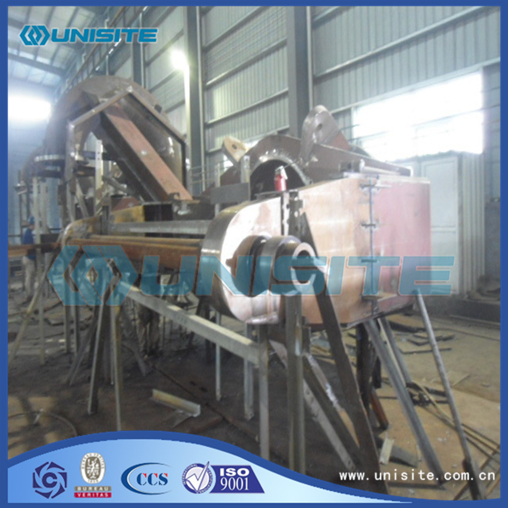 Steel dredging pipe suction