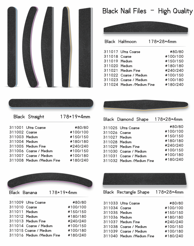 Professional Nail Files Buffers