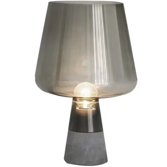 Wholesale Modern Designer LED Bedside Glass Table Lamp for Hotels