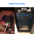 Mini enrutador de firewall para gabinete de servidor de red