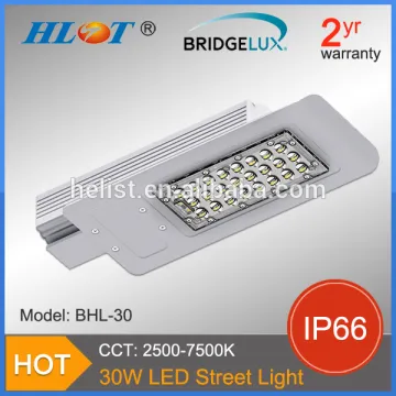 Bridgelux chip Outdoor 30w led street light hs code