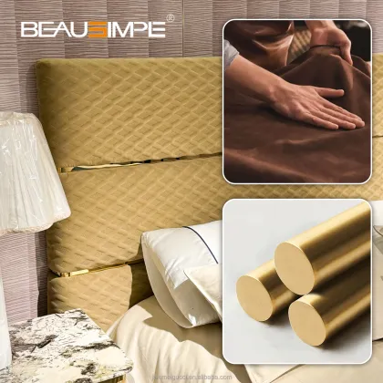 Modern Italian Luxury Double King Size Bed