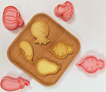 Kitchen Baking Cookie Mold & Stamp Set