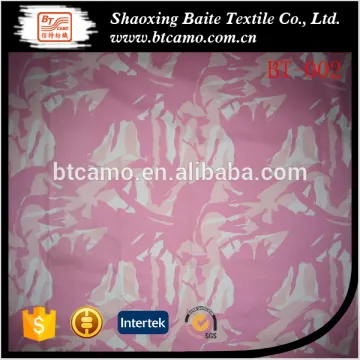 T/C Twill Pink Camouflage Fabric