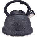 Black Durable Color Stainless Steel Whistling Water Kettle