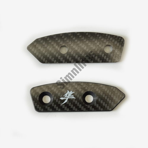 Mirror Block off Plate carbon fiber HAYABUSA 21-2023+