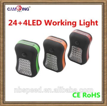 24+4LED Working Light with Magnet and Hanger
