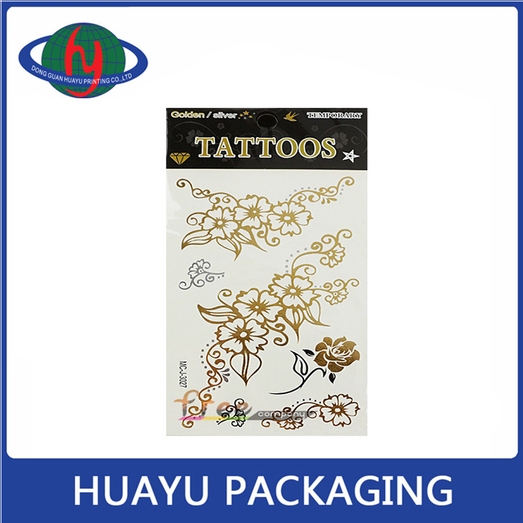 Hot Selling Flash Temporary Tattoos Temporary Tattoo Gold Wholesale