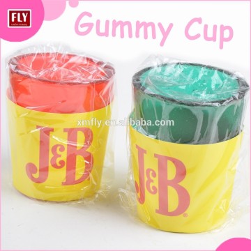 Halal Health Food Custom Chewy Vitamins Cup gummy candy