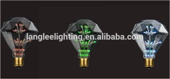 Diamond Color Changing Light Bulbs RGB LED