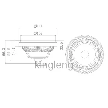 Sharp COB LED Light Bulb