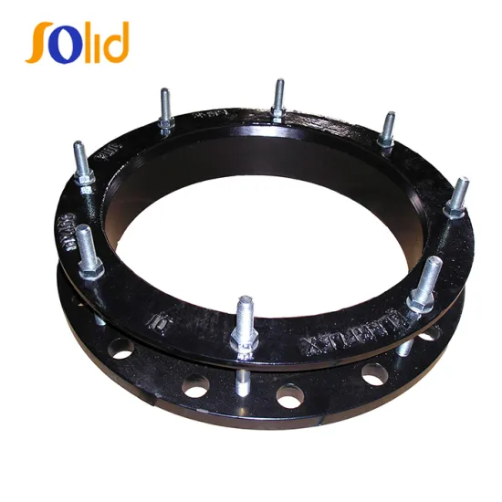 Cast iron pipe fitting-coupling and flange adaptor