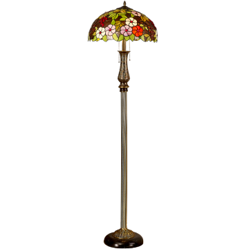 Copper Retro Floor Lamp for Living Room and Bedroom Decor