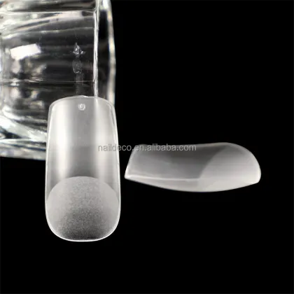 Nadeco Full Buffed Square Press-on Artificial Fingernails