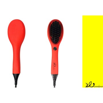 Hot Hairbrush Can Straight Hair