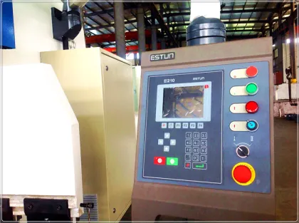 CNC Press brake with Estun e210 Cnc control system