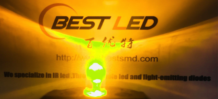 1.8mm yellow led