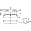 0.5 pitch H1.5 flip-up FPC connectors