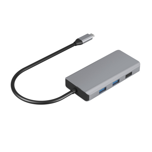 8 in 1 Typ-C-Hub-Adapter mit HDMI