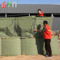 Cajas de gabiones defensivas Cercado de la cerca de la barrera de defensa Cercado de pared