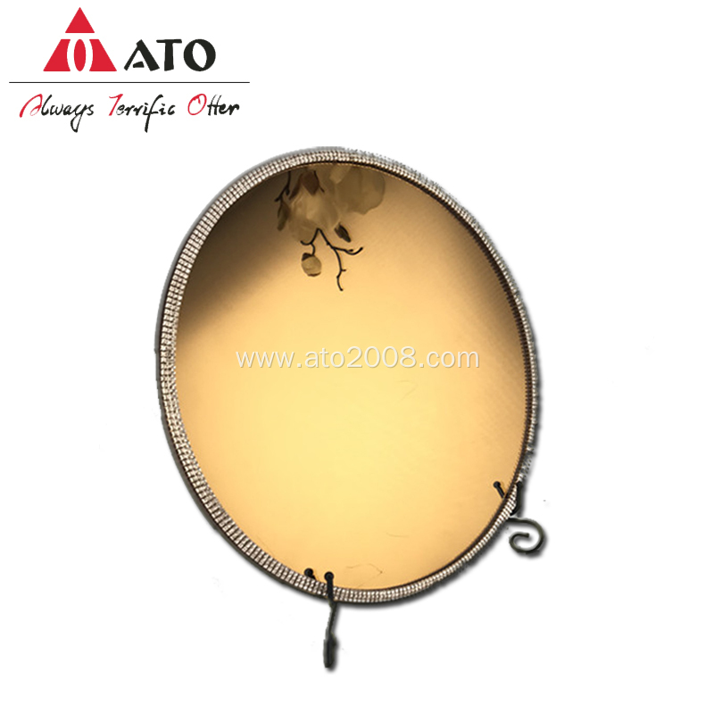 Kitchen Dark Brown Glass Plate mirror glass plate