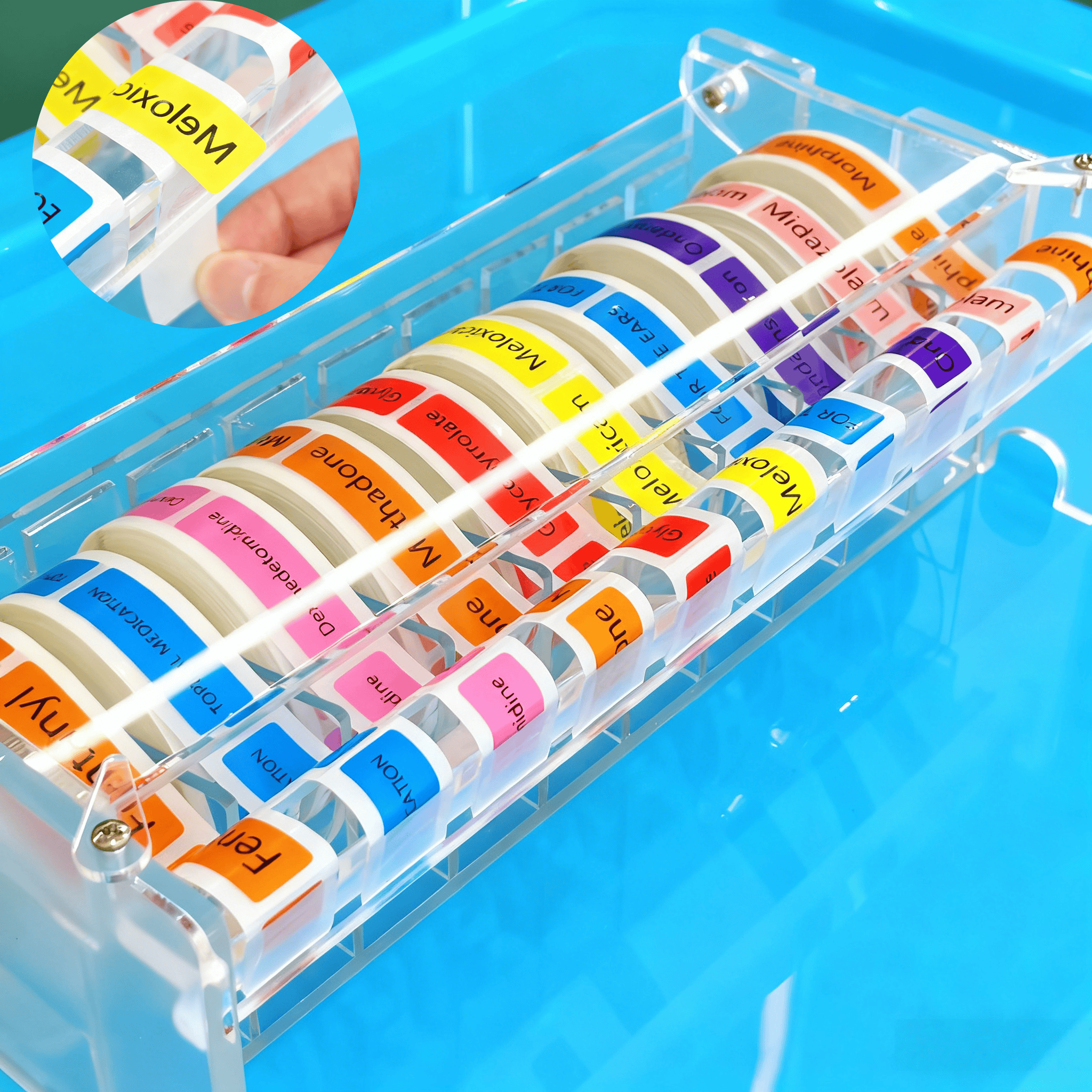 Anesthesia Drug Label Dispenser